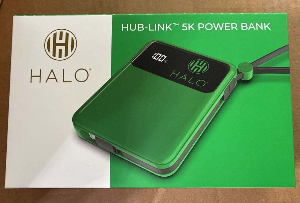 HALO HUB-LINK 5K Power Bank 5000mAh Portable Charger